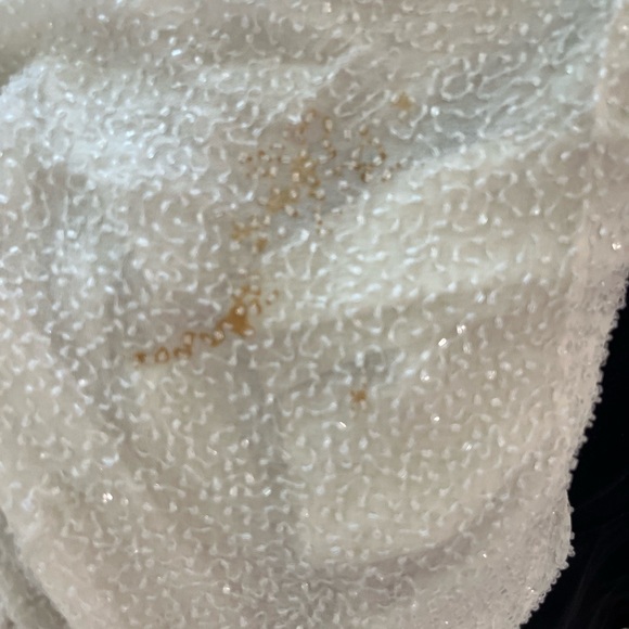 Vintage Jenny Packman gown. Preowned . With stains. No size. Fits 4 - Picture 13 of 14